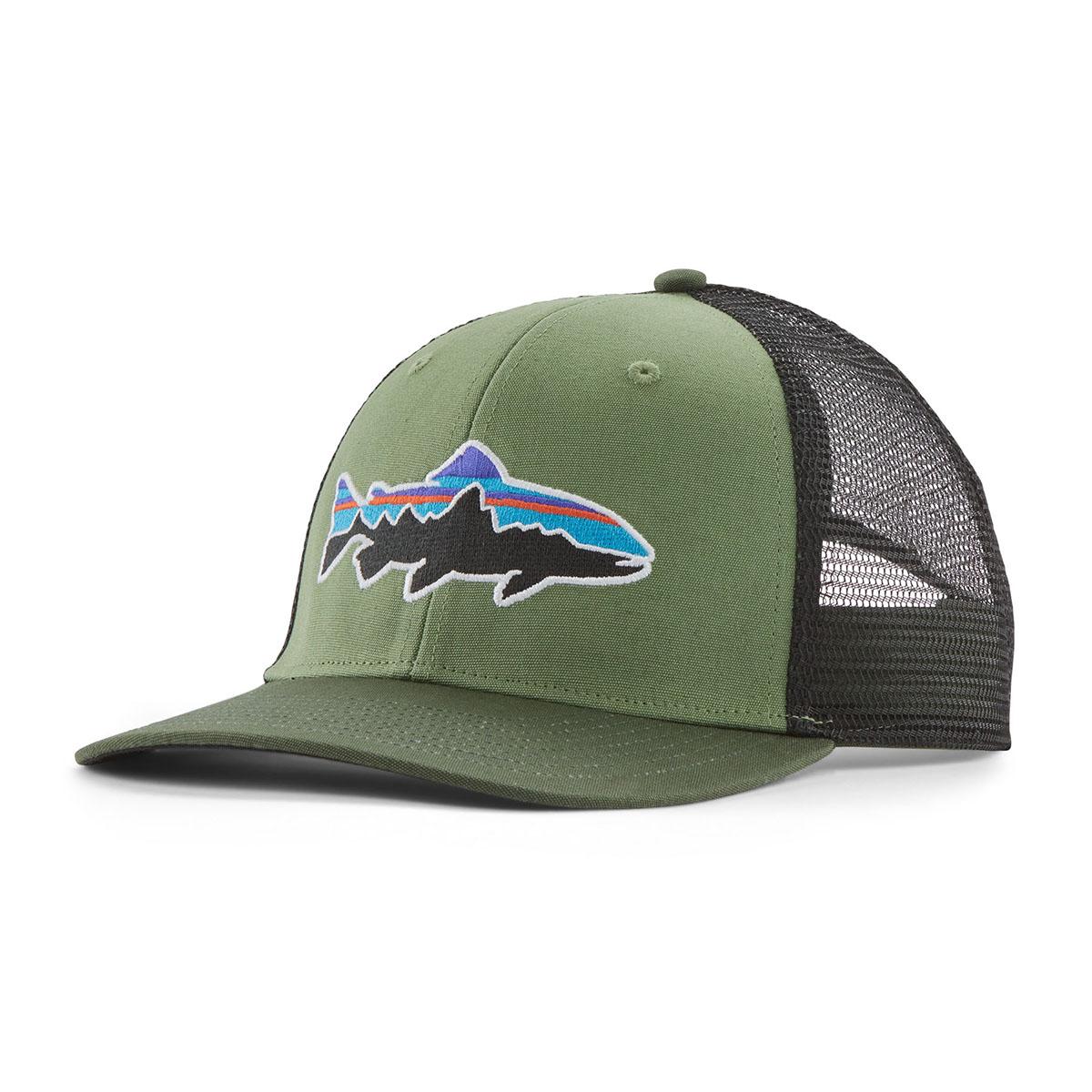 Patagonia Fitz Roy Trout Trucker Hat in Terrain Green